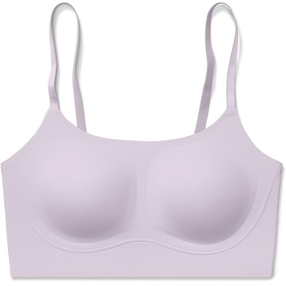 NWT True & Co Women's True Body Lift Scoop Adjustable Strap Bra in Lilac Mist - Picture 4 of 9